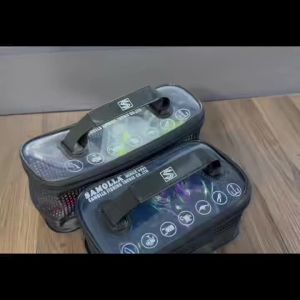 Thicken Jig Fishing Box Jigging Lure Bag Waterproof Fishing Gear Boxes Sea Fishing Main Sub Line Float Storage Case Handbag