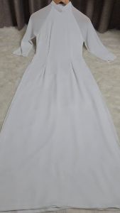 Áo dài nữ 4 tà trắng chiffon cao cấp chụp kỷ yếu hội khóa học sinh sinh viên - Áo Dài Hoàng Mai