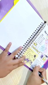 TOPLA Binder Note Book B5 BNT-908 26 Ring Besi Warna Transparan Murah