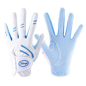 TY | Kids PU Leather Anti-slip Breathable Summer Golf Gloves 1 Pair