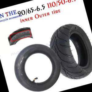90/65-6.5 110/50-6.5 Tyre For 47CC 49cc Mini Dirt Bike Scooter Motorcycle E-Bike Motorcycle Wheel Rim Inner Tube Outer Tires