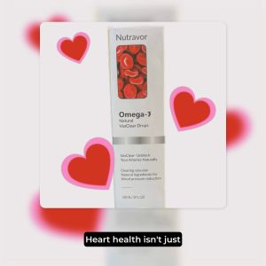 Omega-3 Drops VasClear Natural Arteries Unblock