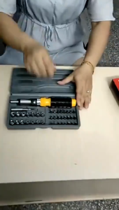 ชุดเครื่องมืออเนกประสงค์ ชุดไขควง - ชุดเครื่องมือ 41 in 1 ชิ้น ไขควงและชุดบ๊อกซ์ ชุดไขควงสำหรับใช้ในบ้าน ชุดไขควง ชุดเครื่องมือใช้ในบ้าน