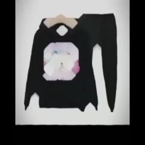Labubu The Monster Sweater Hoodie Setelan Anak Viral Usia 4-13 Tahun Bahan Babyterry