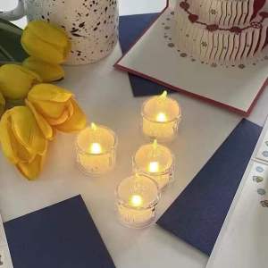 BEAUTY IN THE LIGHT | Creative Birthday Decor & Romantic Scene LED Candle Night Light