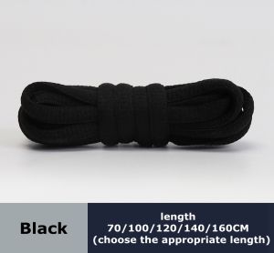 Mens And Womens Sports Shoelaces Color Flat Semicircular Shoelace Suitable For All Shoes Round Laces 23 Colors 1 Pair