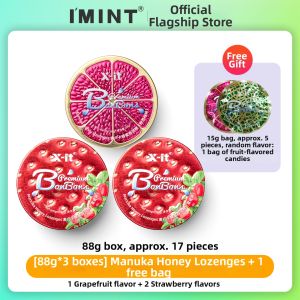 IMINT | Honey Flavored Fruity Breath Freshening Vitamin C Hard Candy