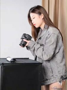 Folding LED Portable Light Box White Light Studio Light Box Set Light Box Home Photo Studio Light Shooting Video Photo Set Light Room Soft Light Light Box Free 5 Background Boards