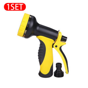 10 Modes Garden Water Gun Hose Nozzle Set Mutifunctional Household Car Washing Parkside Yard Water Sprayer Nozzle Sprinkle Tools