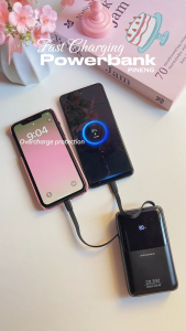 Pineng PN-892PD 20000mAh Dual wired 22.5W Original Powerbank Built In Type-C/Iph PD 20W Fast Charging Hand Mini Power bank