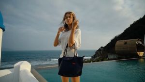 แท้ Longchamp Official Store ของแท้ le Pliage | กระเป๋าไนลอนผู้หญิง 1899 L สูงกระเป๋าสตรียอดจับกระเป๋ากระเป๋าสะพาย | 70th ฉบับครบรอบ