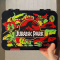 Genuine Australian Smiggle Jurassic Park Lunch Box Children'S Portable School Student Lunch Food Box Student Lunch Box Gift. 