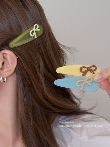 Kẹp Tóc Thắt Nút Bướm 3D Thời Trang Mới Cho Nữ Kẹp Tóc Bên Hông Kẹp Tóc Chữ I Kẹp Tóc Trán Phụ Kiện Tóc Kẹp Tóc Thời Trang