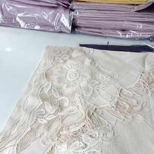 VIVIDI With Tassel Women Shawl Hollow Multicolored Evening Prom Cape Wedding Accessories Fashion Scarf Women
