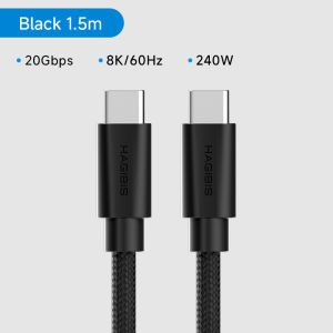Hagibis USB C to USB C Cable USB 4 Full Function Cable 80Gbps 240W Fast Charging 8K Video Cord For Thunderbolt 5 iPhone 17 Pro