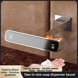 Badu | Automatic Sensing 2-in-1 Faucet Soap Dispenser