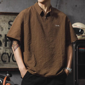 Retro Embroidered Summer Quick-Dry Polo Shirt