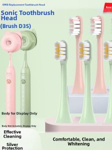 Electric Toothbrush Head Cat Claw Brush Replacement for SOOCAS D3S/X3S/X3U/D5/V2V5 Deep Cleaning Adult Hardness Grade Normal Size