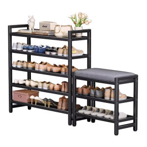 MEIZHUFU | Multilayer Simple Shoe Rack Bench for Home Use