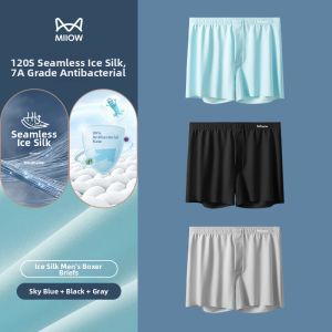 MiiOW | Breathable Ice Silk Mens Briefs