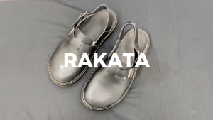 Prodigo * Sepatu Sandal Kulit Pria Rakata I Sandal Casual Pria Kulit Slide Slop I Sandal Slide Kulit Pria I Sandal Kulit Casual