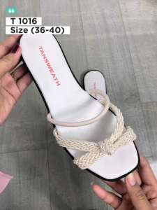 Tansweath - T 1016 Sandal Wanita Model Slide Rajut Remaja Simple Daily Daily