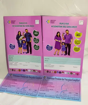 Buku KIA kesehatan Ibu dan Anak Edisi 2020 / Buku Pink / Buku Hamil