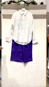 MaxMessi - RANGER Sơ mi linen thêu tay thủ công