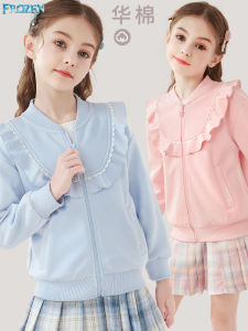 เสื้อแจ็คเก็ตผู้หญิงฤดูใบไม้ร่วง 2025 ฤดูใบไม้ผลิใหม่ เสื้อผ้าเด็ก ชุดเด็ก แฟชั่น สง่างาม คาร์ดิแกน แฟชั่น ฤดูใบไม้ผลิ ฤดูใบไม้ร่วง ฤดูหนาว