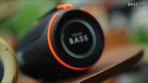HEAVY BASS BASS-19 Portable Wireless TWS V5.3 Ambient Lighting Hands-Free Calling Multi Mode Excellent Sound Speaker