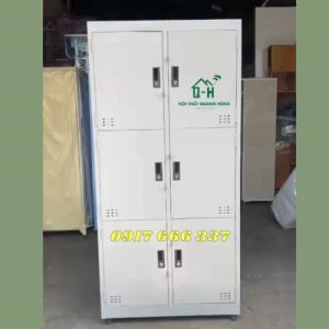 TỦ SẮT HỒ SƠ TĨNH ĐIỆN 6 CÁNH XÁM GHI LƯU TRỮ TÀI LIỆU HỒ SƠ DÀNH CHO VĂN PHÒNG CÔNG TY