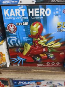 Dolkishop Mainan Anak Colorful Light Music B/O Mainan Robot Super Hero cocok buat kado