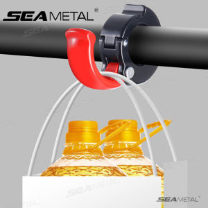 Semetal Xe đạp điện tay lái Móc treo hàng hóa móc túi hành lý móc áo