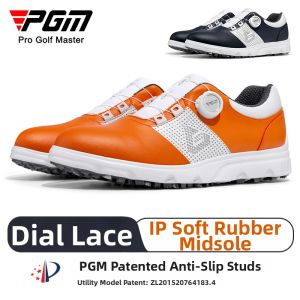 PGM GOLF | Breathable Anti-slip Adjustable Lace Golf Shoes for Men
