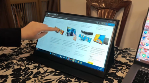 【Local Warehouse】ZOOMEDIN 14/15.6"/18.5/21.5 1080P FHD TouchScreen Model Portable Monitor With Type-C HDMI/Mini DP/Dual Speaker/VESA for Phone Nintendo Xbox PS4 RPi Win PC Mac