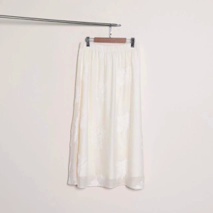 New Chinese Style Embroidered Belted High Waist Midi Skirt Dress Set for plus Size Women Spring Summer Fashion Ladies Dresses