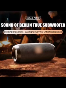 MINSINE Portable Stereo Surround Type-C Bluetooth Speaker with 1200mAh High Endurance Battery