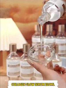 220ml Serum for Face Hydrating Brightening Collagen Serum Anti Aging Skin Care Fade Fine Lines