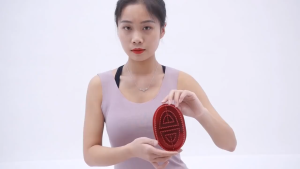 Bàn chải kinh tuyến massage silicone mềm mại bàn chải cạo giảm béo chải eo lưng bụng thư giãn