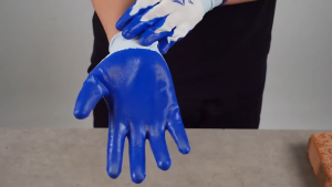 ถุงมือเคลือบยางไนไตร ถุงมือยาง ถุงมือเซฟตี้ ยกโหล(12คู่) ถุงมือนิรภัย ถุงมือเคลือบยาง ถุงมือยางพารา ถุงมือกันบาด กันลื่น ถุงมือใส่ทำงาน ถุงมือช่าง