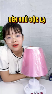 Đèn Ngủ Kèm Đài FM Loa Nghe Nhạc USB Khe cắm Thẻ Nhớ - Việt Bắc Car Store