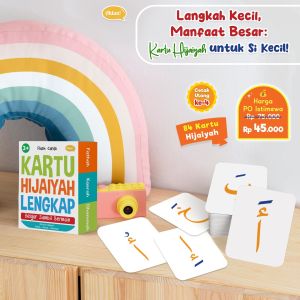 Mainan Anak Kartu Hijaiyah Lengkap Ahlan / Flash Card Hijaiyah