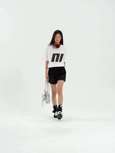 Áo Thun Mùa Hè Phong Cách Thư Giãn In Chữ Lớn