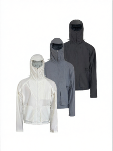 Drawstring Hooded Sun-Proof Coat