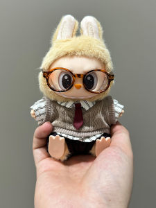 Labubu Sitting Posture Clothes Set Birthday Gift Replacement Vinyl Clothing Second Generation Suit Trendy Toy Clothes