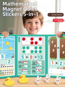 HPRETTY | Childrens Addition and Subtraction Educational Toy 10-Digit Arithmetic Toy