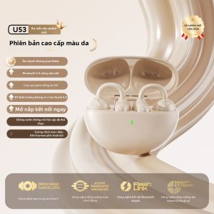 ROEL-PLAY | Tai Nghe Không Dây Truyền Âm Xương Mới Gắn Tai Pin Dài Hủy Tiếng Ồn
