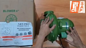NRT-PRO Mesin Blower Keong Duduk 4 Inch Elektrik Electric Angin Listrik