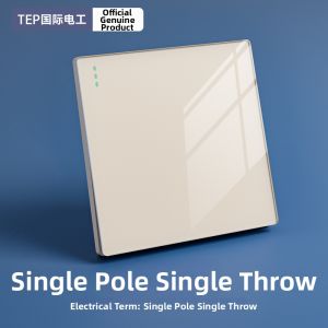 Slim Acrylic Mirror Switch Panel 86