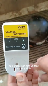 Power Surge Protector /Power On Delay Voltage 3500W 20A Automatic Voltage Switcher For Outlet Protection